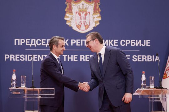 kyriakos serbia aleksandar vucic